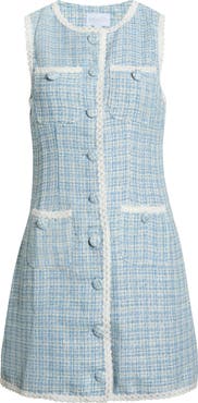 SUGARLIPS Elviane Tweed Minidress