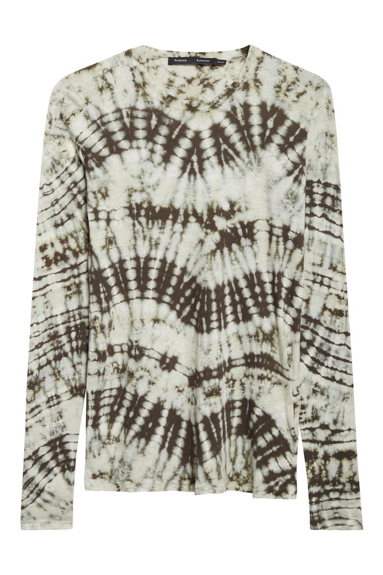 Mia Tie Dye Tissue T-Shirt, Alternate, color, CAPER MULTI