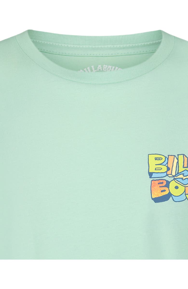 Billabong Kids' Wonky Cotton Graphic T-Shirt, Alternate, color, Dusty Green