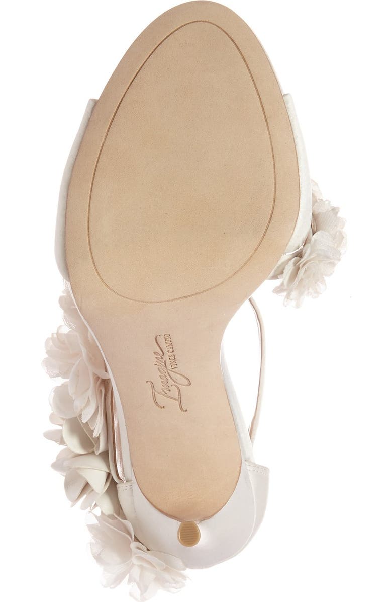 Imagine by Vince Camuto 'Daphne' Floral Ankle Strap Sandal, Alternate, color,