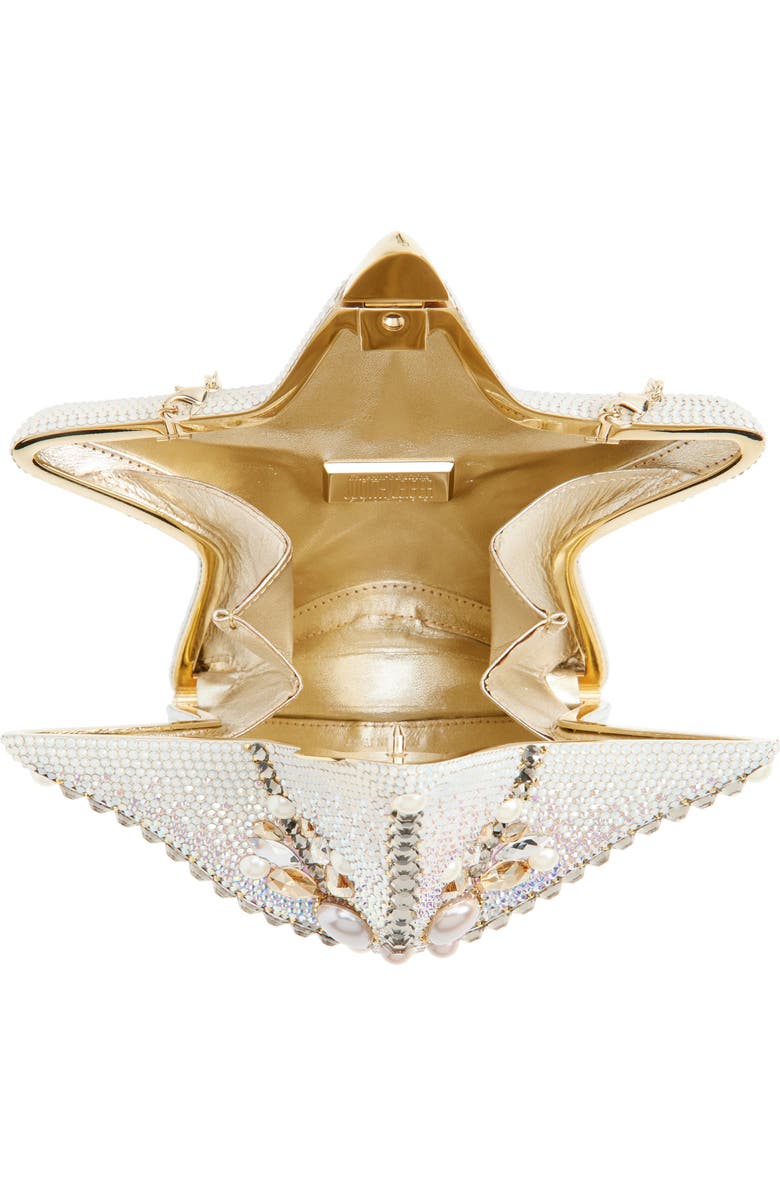 JUDITH LEIBER COUTURE Starfish Astro Clutch, Alternate, color,