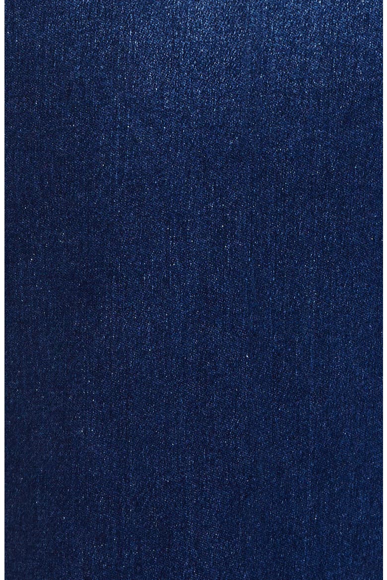 High Waist Flare Jeans, Alternate, color, DARK BLUE