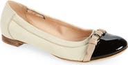 AGL Monika Cap Toe Ballet Flat