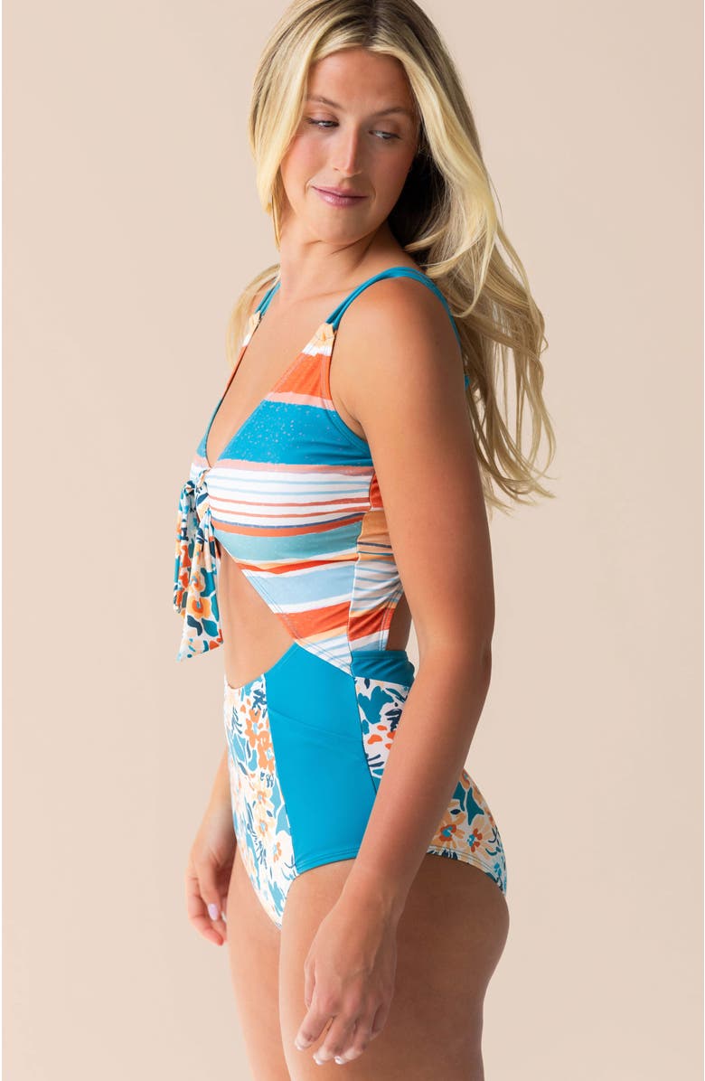 Nani High Tide One Piece, Alternate, color, Arches