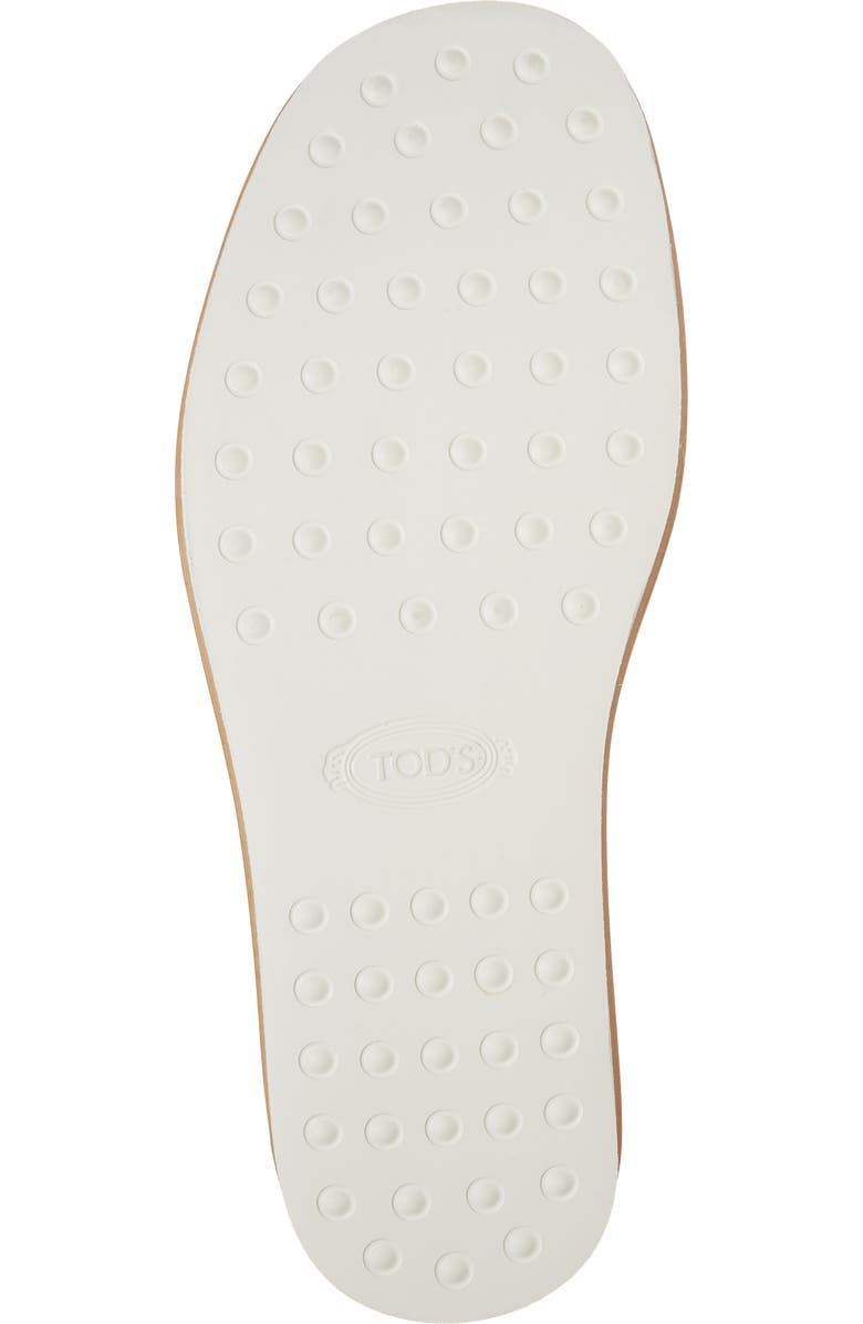 Tod's Studded Fringe Slide Sandal, Alternate, color,