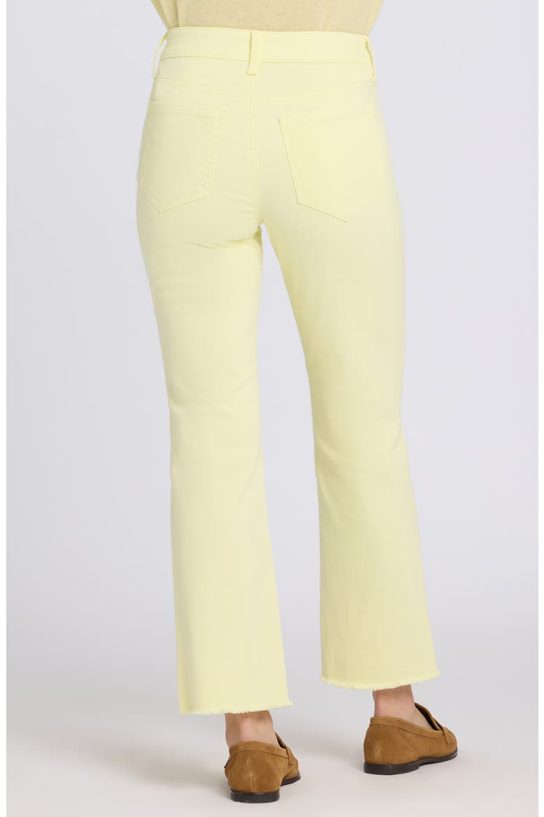 Marilyn Frayed Ankle Straight Leg Jeans, Alternate, color, CHARDONNAY