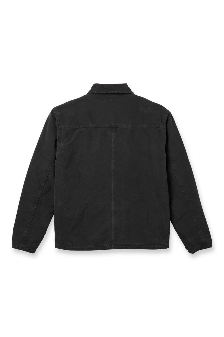 Waterman Refugio Cotton Canvas Jacket, Alternate, color, PHANTOM