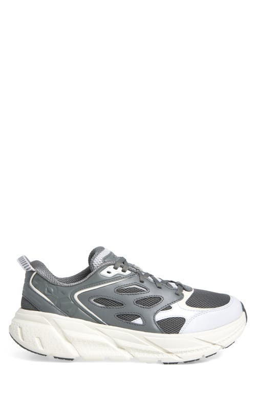 Hoka Clifton L Walking Sneaker In Gray