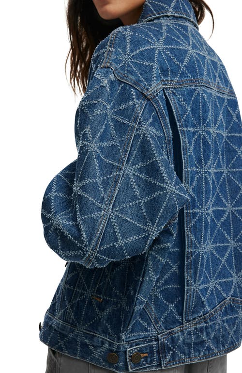 Cotton On 91 Denim Jacket In Blue