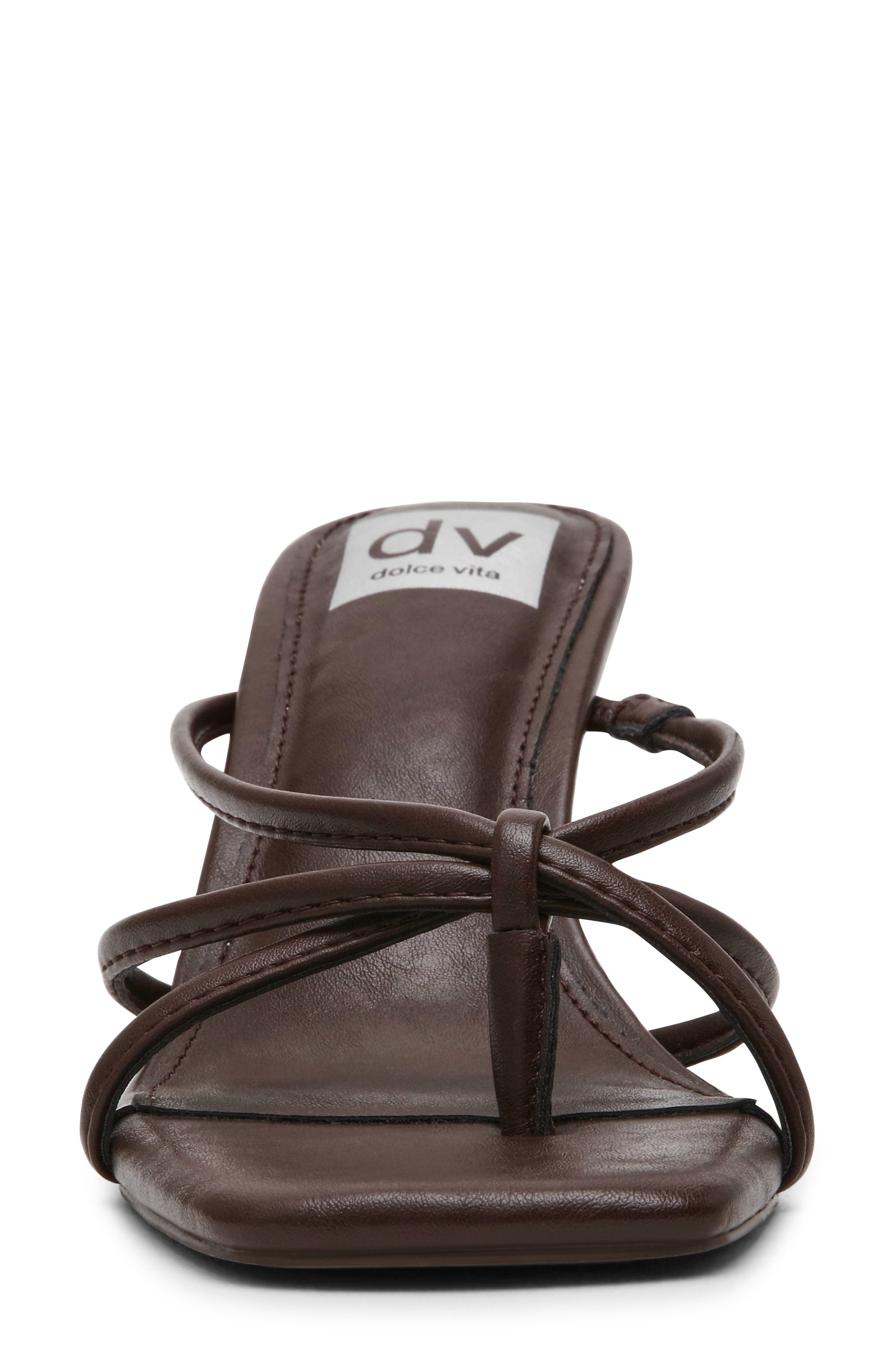 DV by Dolce Vita Zini Thong Heel, Alternate, color, Brown