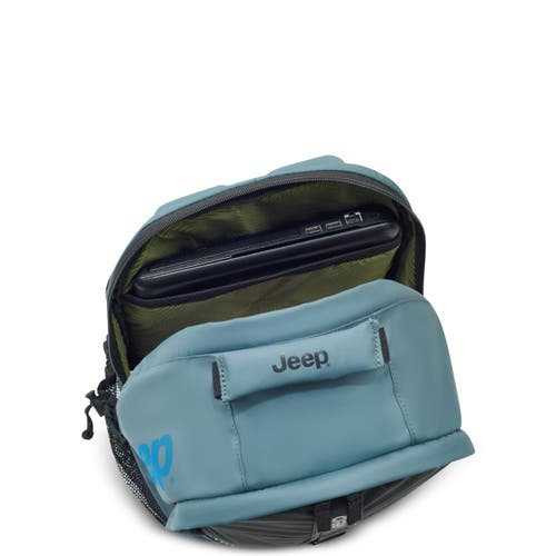 Jeep Js011b 15.6" Laptop Laptop Travel Backpack In Blue