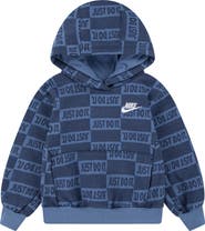 Nike Kids' Club Fleece Textured Hoodie