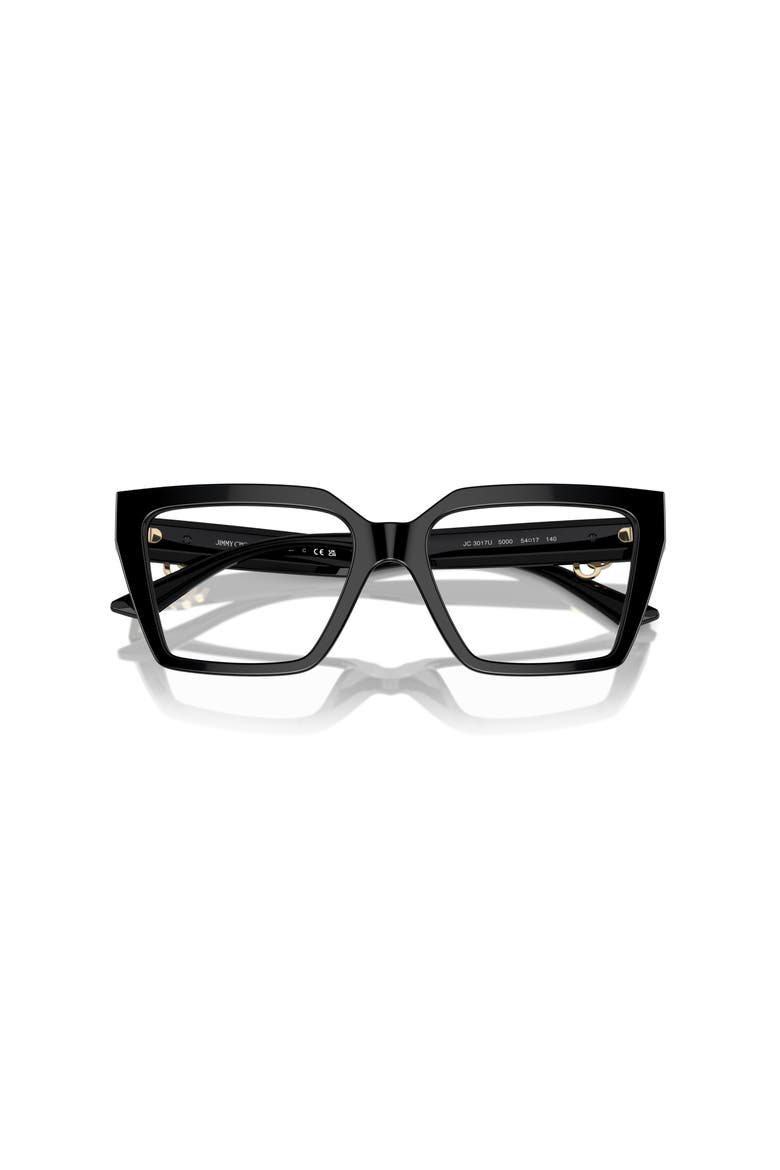 54mm Cat Eye optical glasses, Alternate, color, Black