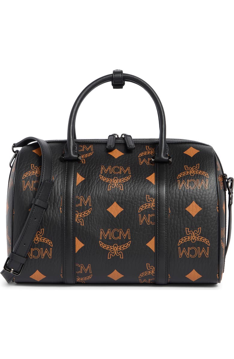 MCM Aren Barrel Bag, Main, color,