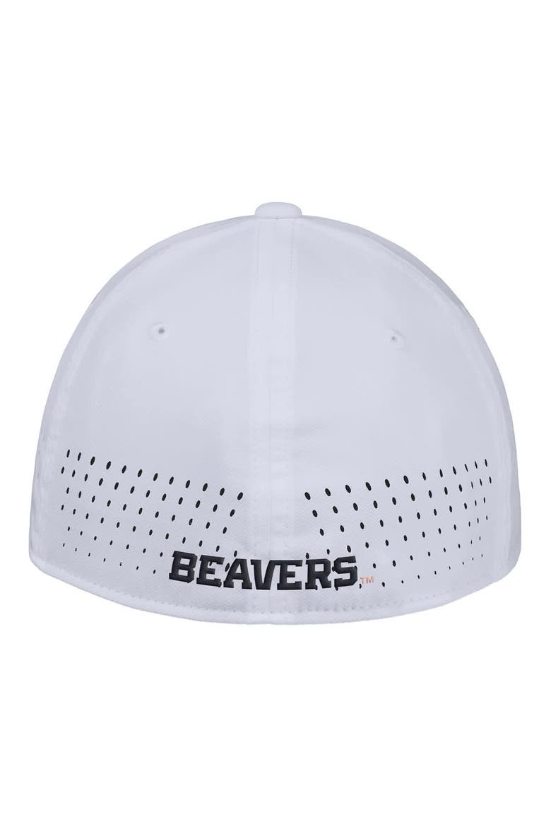 Men's Nike White Oregon State Beavers 2025 On-Field Performance Flex Hat, Alternate, color, White