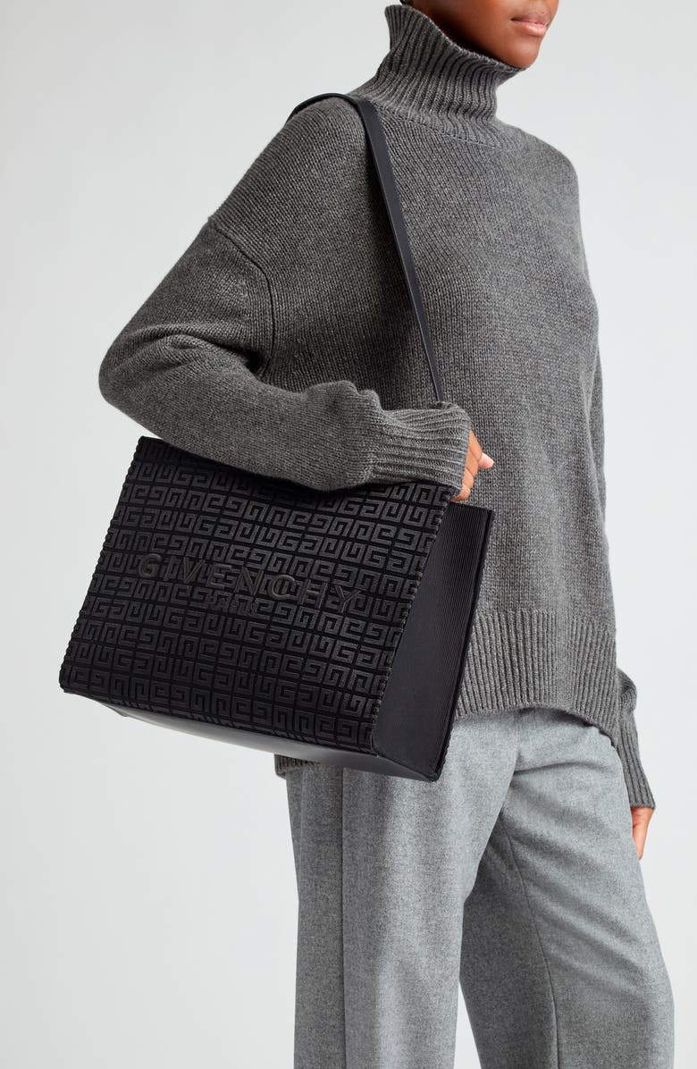 Givenchy Medium G-Tote Canvas Tote, Alternate, color,