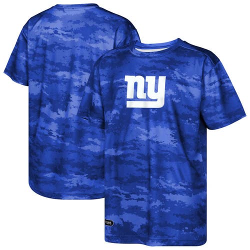 Outerstuff Kids'  Preschool Royal New York Giants Scrimmage T-shirt In Blue