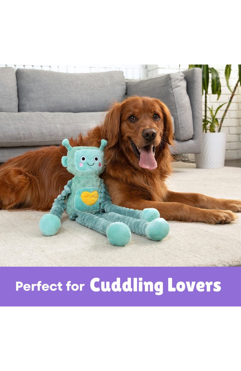 Patchwork Pet Robby Robot, 24 Inch Dog Toy, Alternate, color, Multicolored