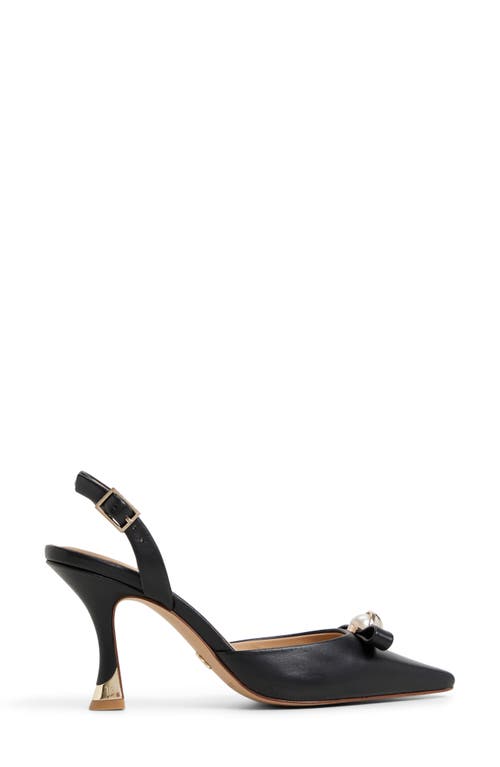 Ted Baker Sienna Slingback Pointed Toe Pump In Black