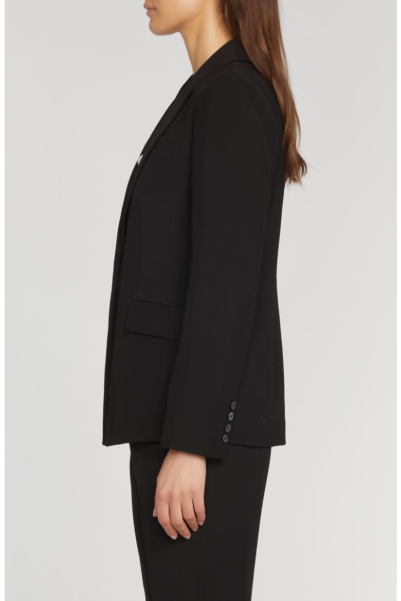 The Sylvie One-Button Blazer, Alternate, color, NOIR
