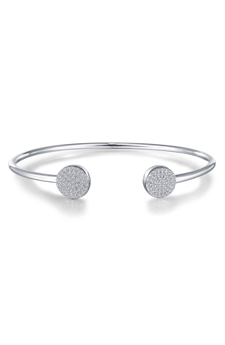 Lafonn Lassaire Simulated Diamond Cuff, Main, color, Gold/ Lemon Quartz