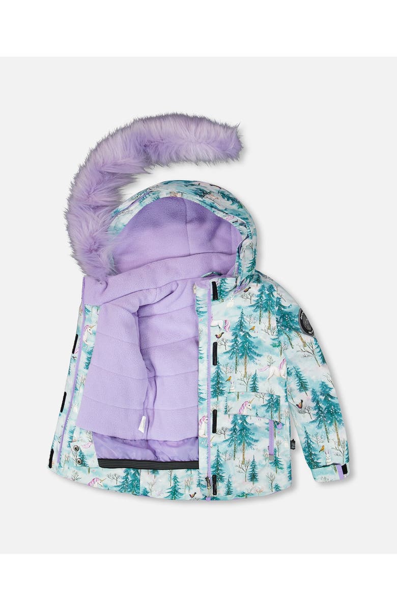 Deux par Deux Girl Two-Piece Discover Snowsuit, Alternate, color, 