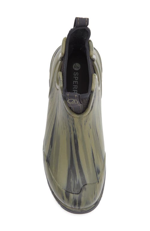 Sperry Float Waterproof Rain Boot In Green