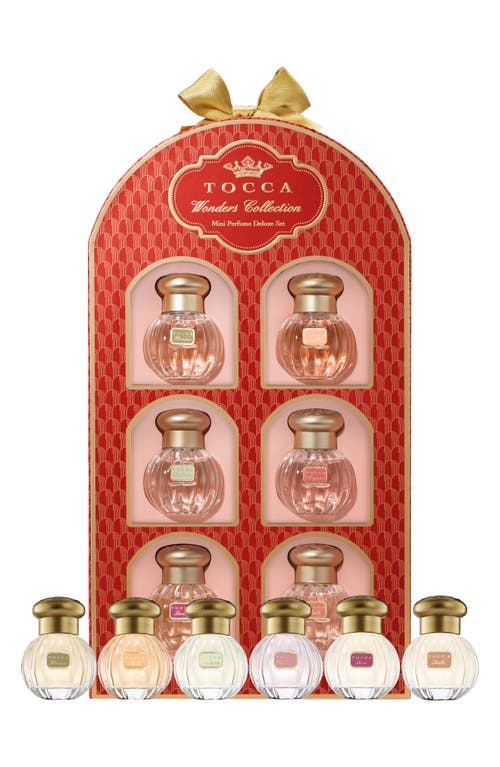 Tocca Wonders Collection Mini Perfume Set $90 Value In Transparent