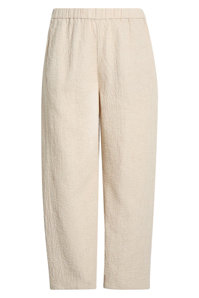 Stretch Organic Cotton Ankle Lantern Pants, Alternate, color, DOVE