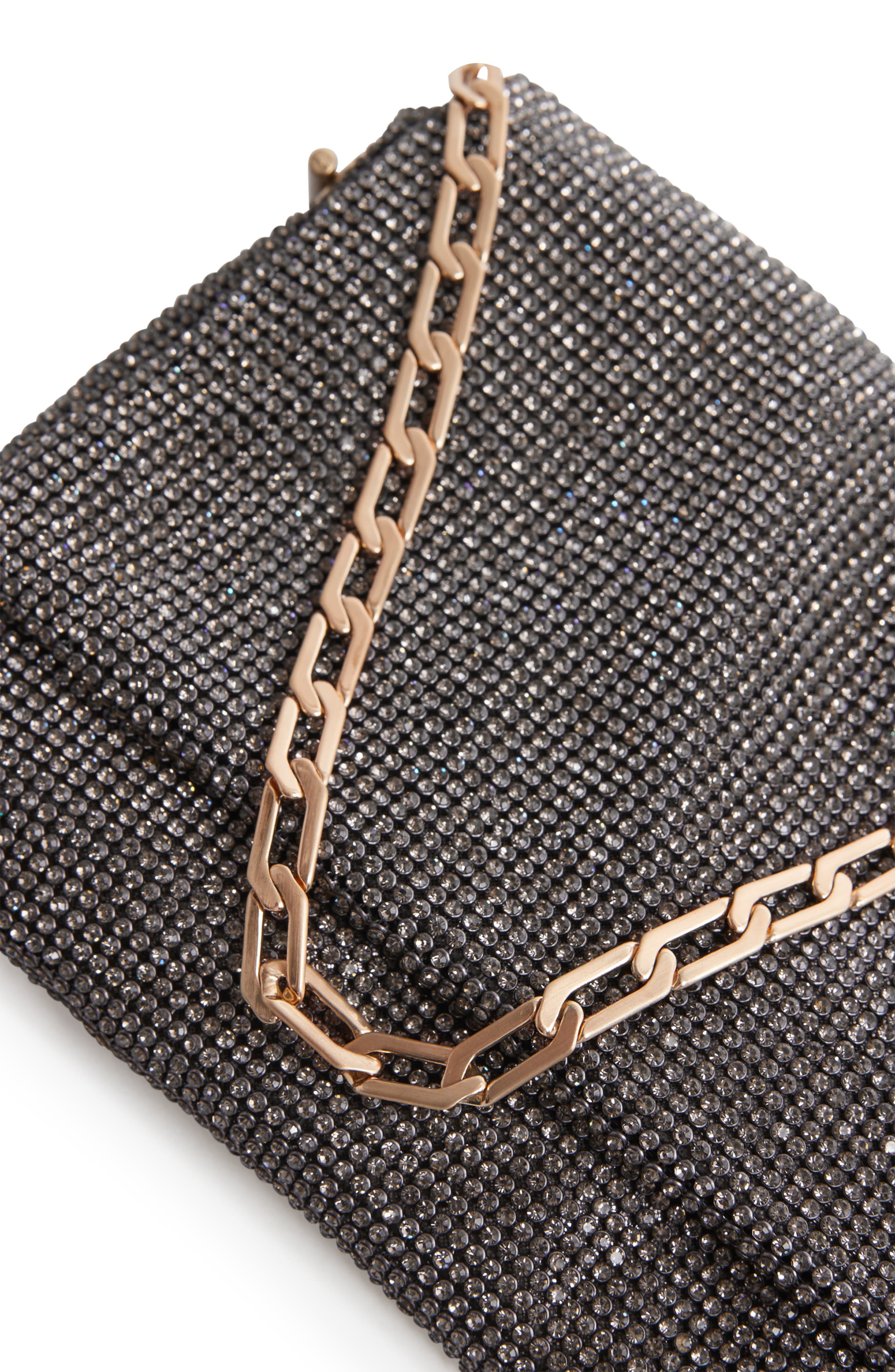 Reiss Soho Embellished Shoulder Bag, Alternate, color, 