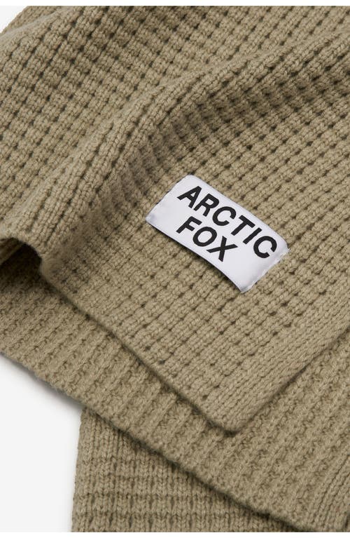 Arctic Fox & Co. Arctic Fox & Co The Recycled Bottle Hooded Scarf In Green