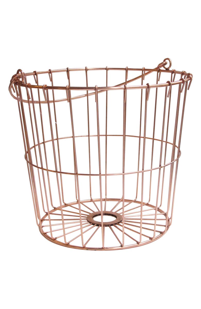 American Atelier Copper Finish Easter Basket, Main, color, 