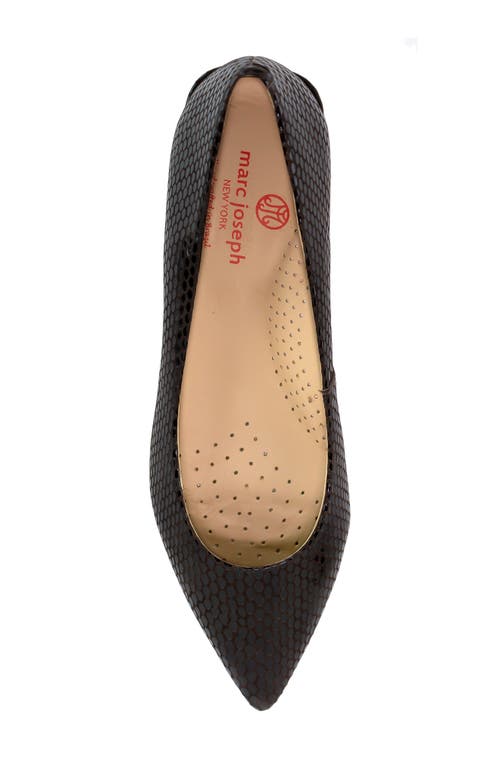 Marc Joseph New York Stafford Ave Block Heel Flat