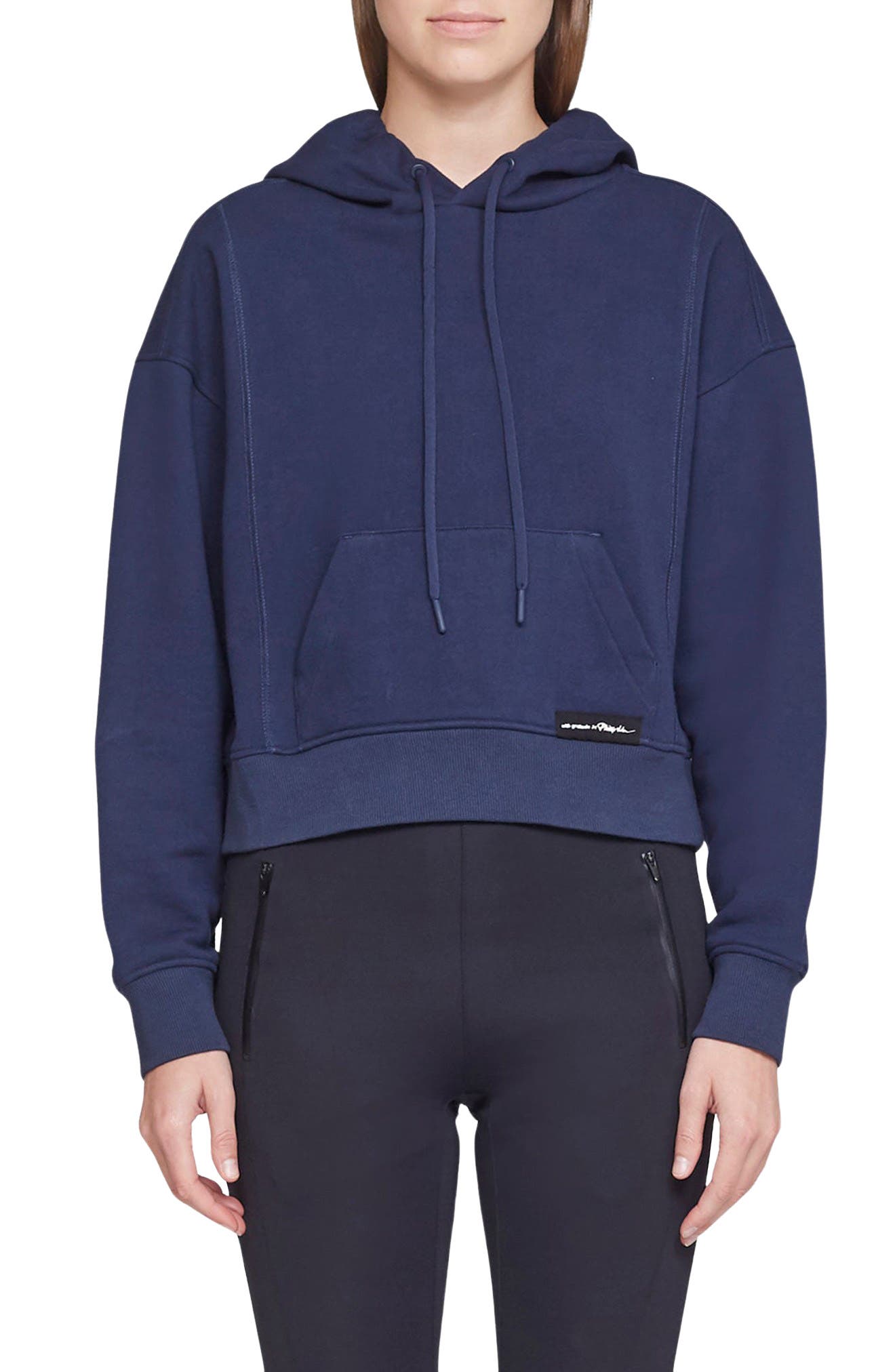 Don't Sweat It Crop Hoodie