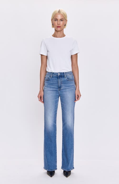 Pistola Evie High Waist Jeans In Blue