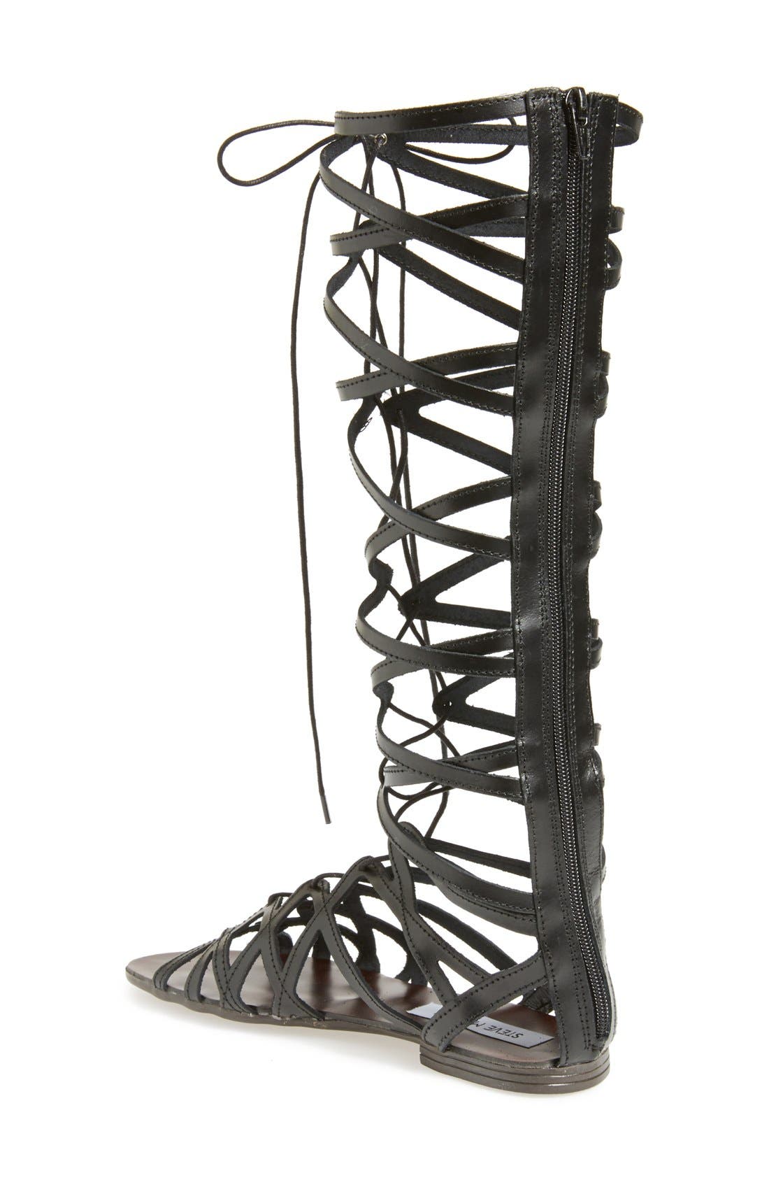 Steve Madden 'Hercules' Gladiator Sandal, Alternate, color, 