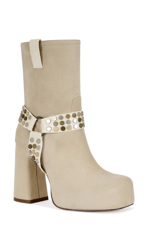 Dyzma Moto Platform Bootie (Women)