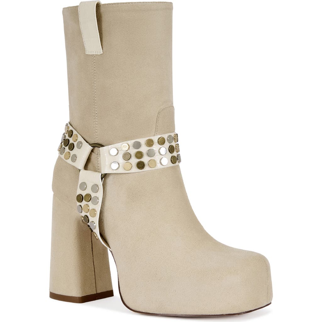 Azalea Wang Dyzma Moto Platform Bootie In Multi