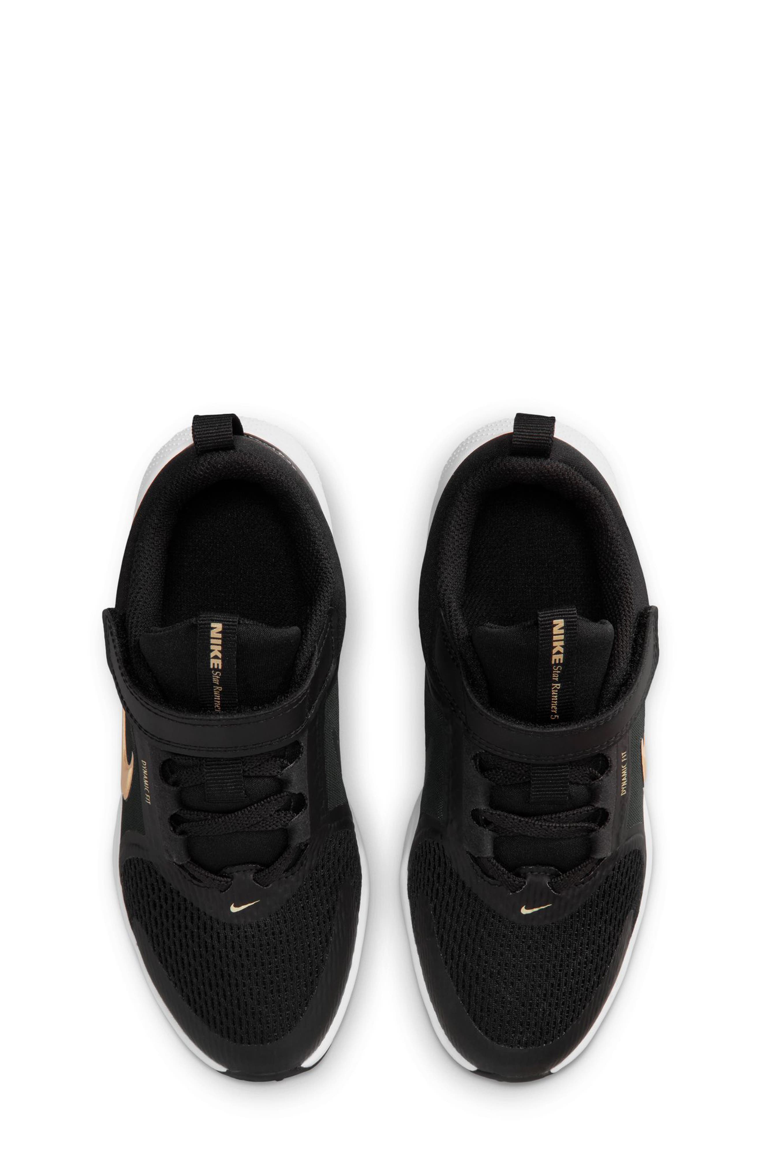 Kids' Star Runner 5 Sneaker, Alternate, color, BLACK/BLUR