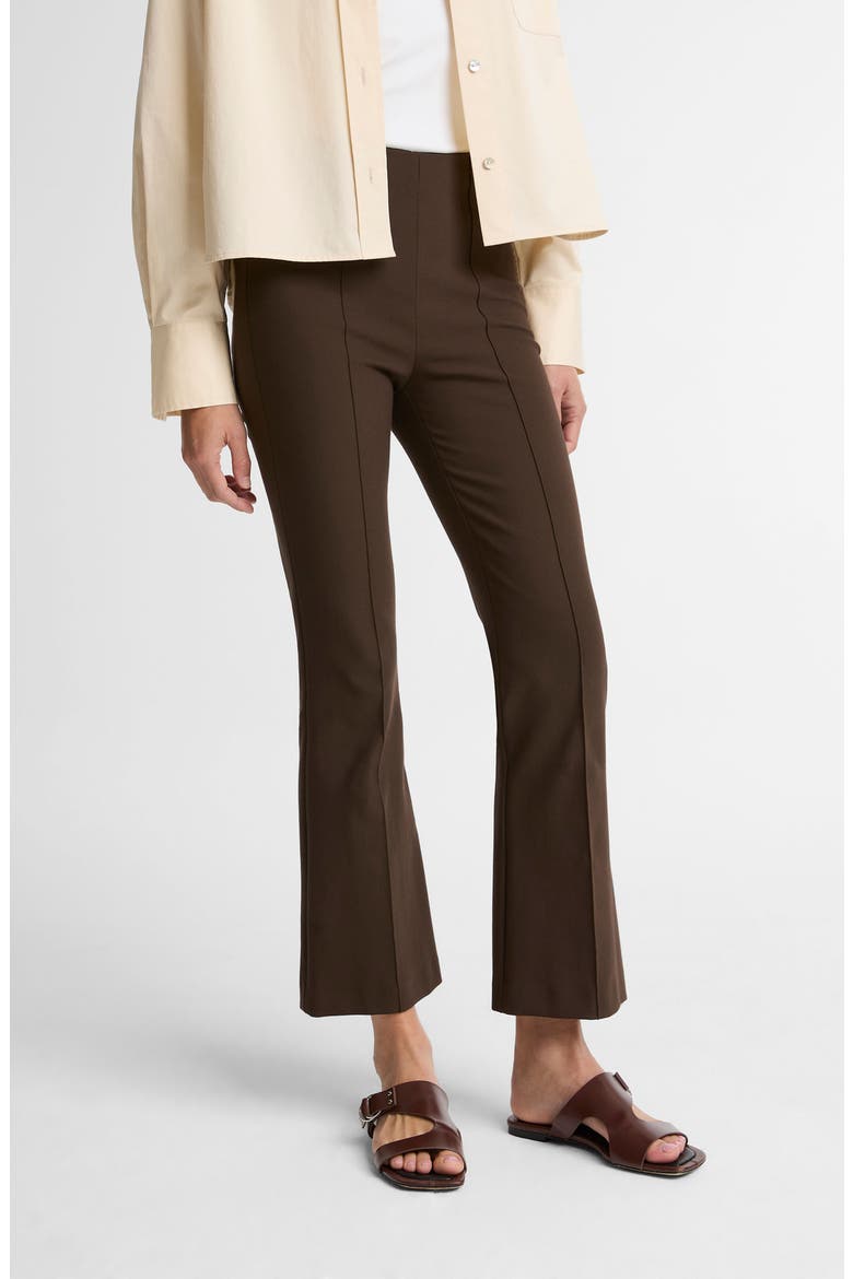 Niki Mid Rise Crop Flare Pants, Alternate, color, WILLOW