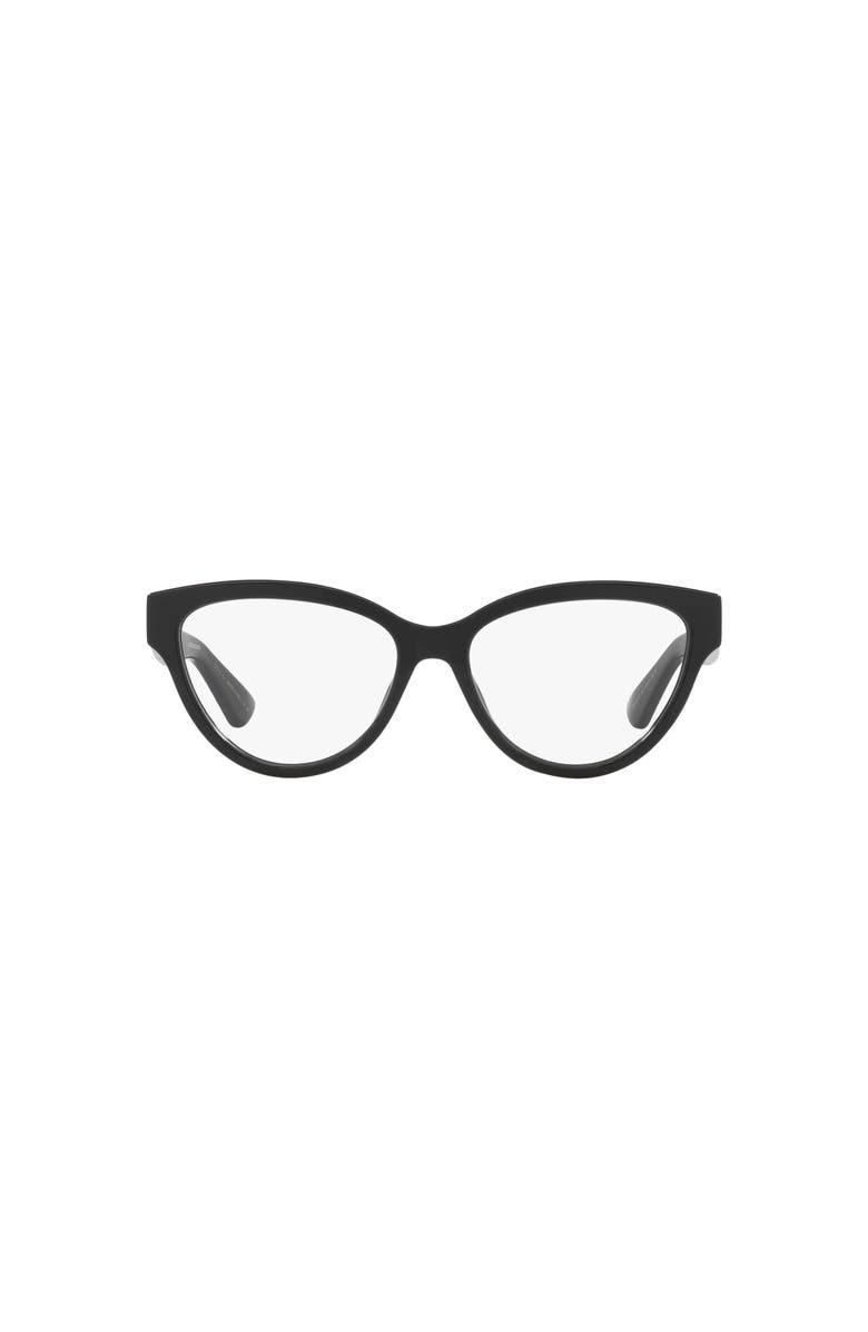 Gucci 55mm Round optical glasses, Alternate, color, Black