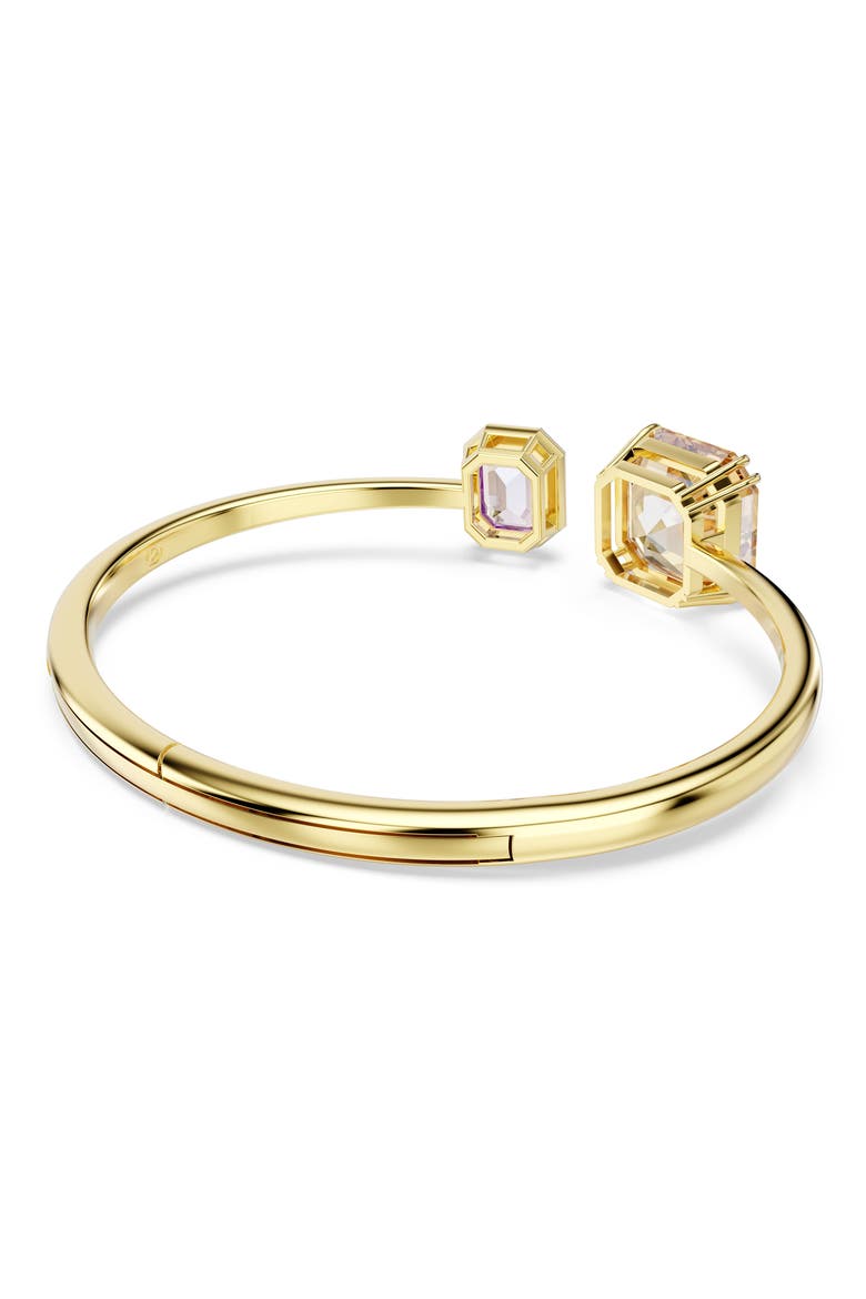 Millenia Open Bangle Bracelet, Alternate, color, GOLD/ MULTI