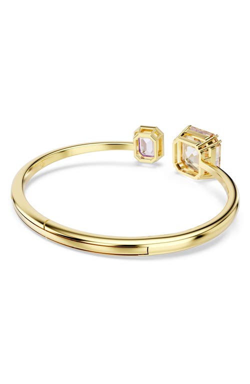 Swarovski Millenia Open Bangle Bracelet In Gold