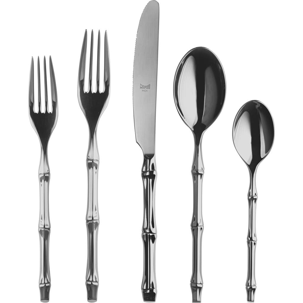 Mepra Bali Flatware Set In Silver