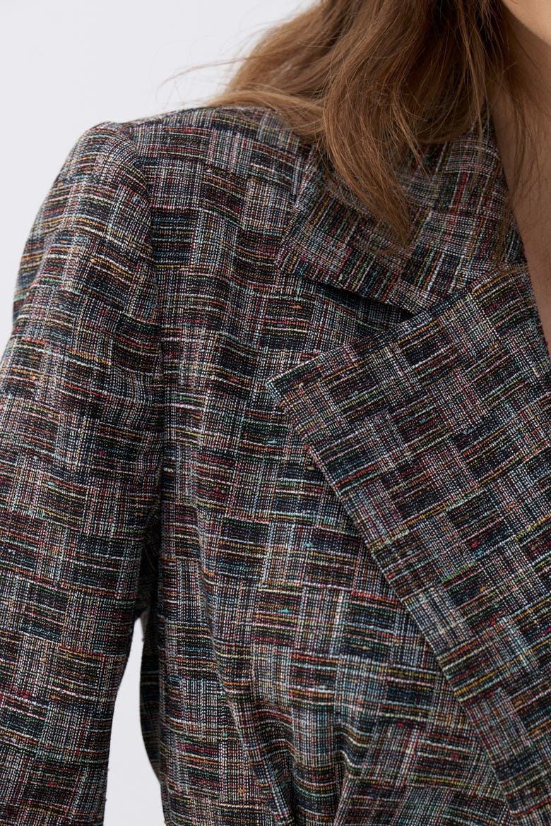 Double-Sided Belt Designed Jacket, Alternate, color, Multi-Colored