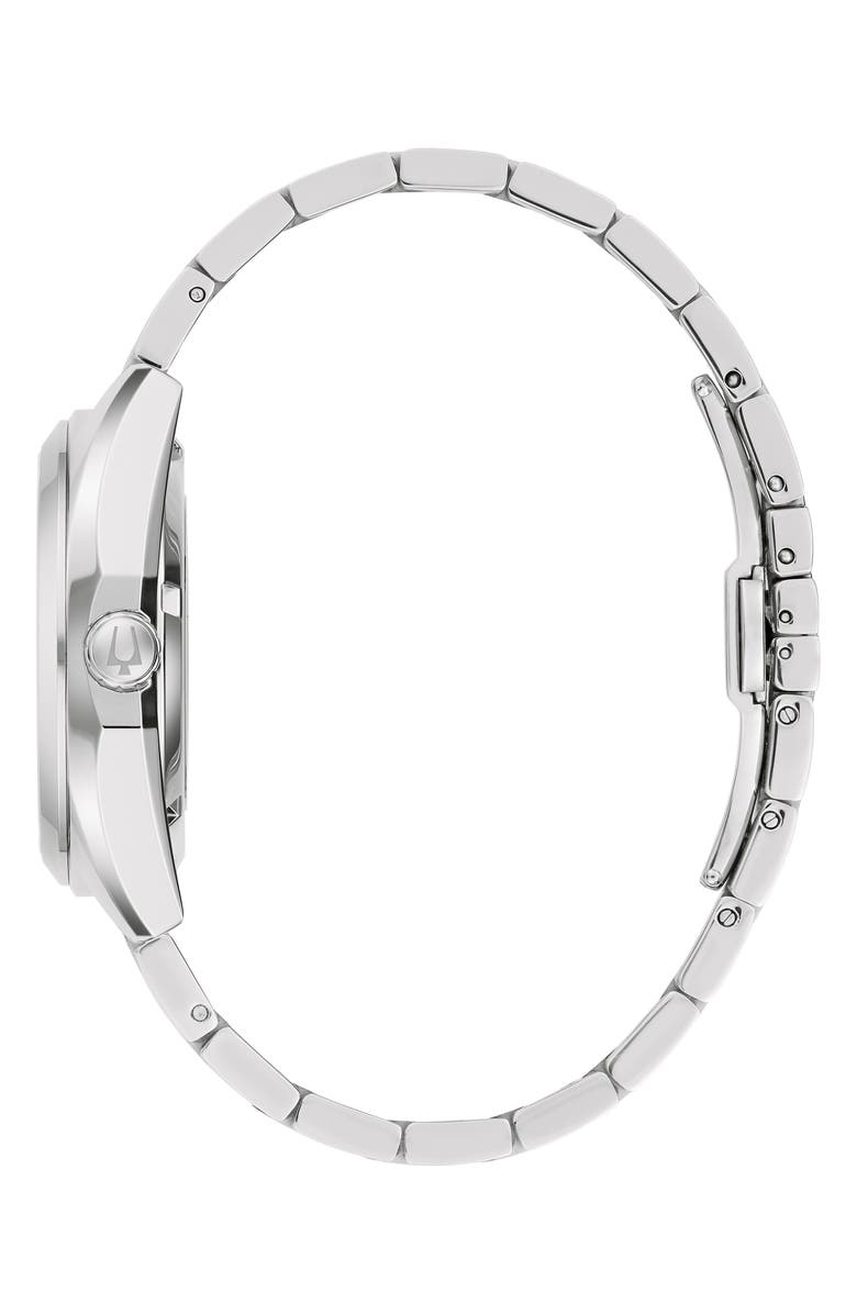 BULOVA Surveyor Automatic Bracelet Watch, 39mm, Alternate, color, Silver-Tone