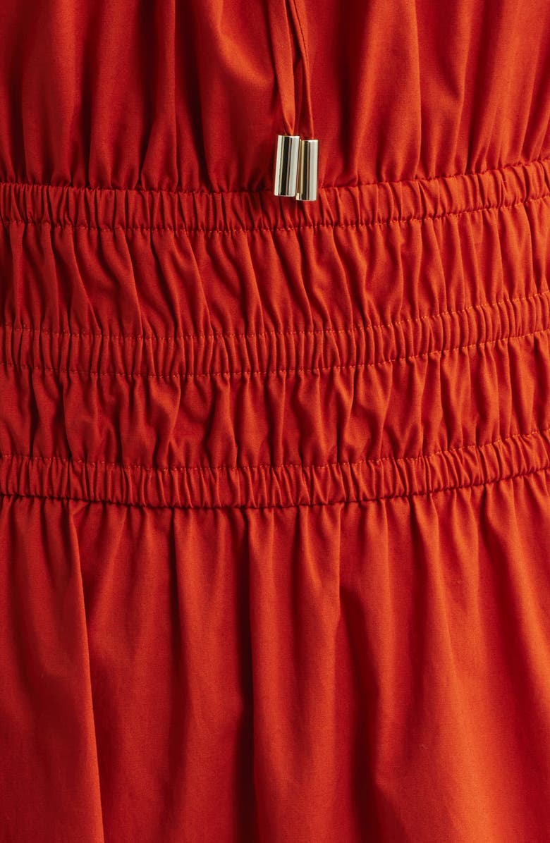 Anne Klein Smocked Tiered Midi Dress, Alternate, color, 