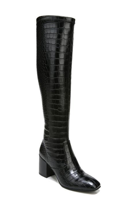 Talfer Leather Knee High Boot - Wide Calf (Women)