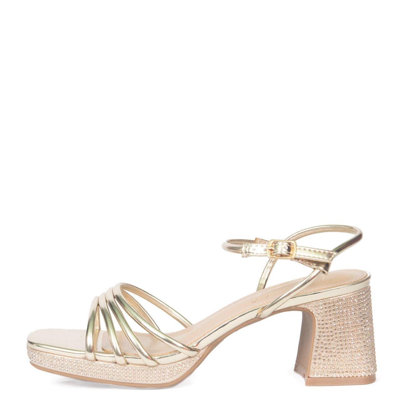 Lauren Lorraine Janie Sandals, Alternate, color, Gold