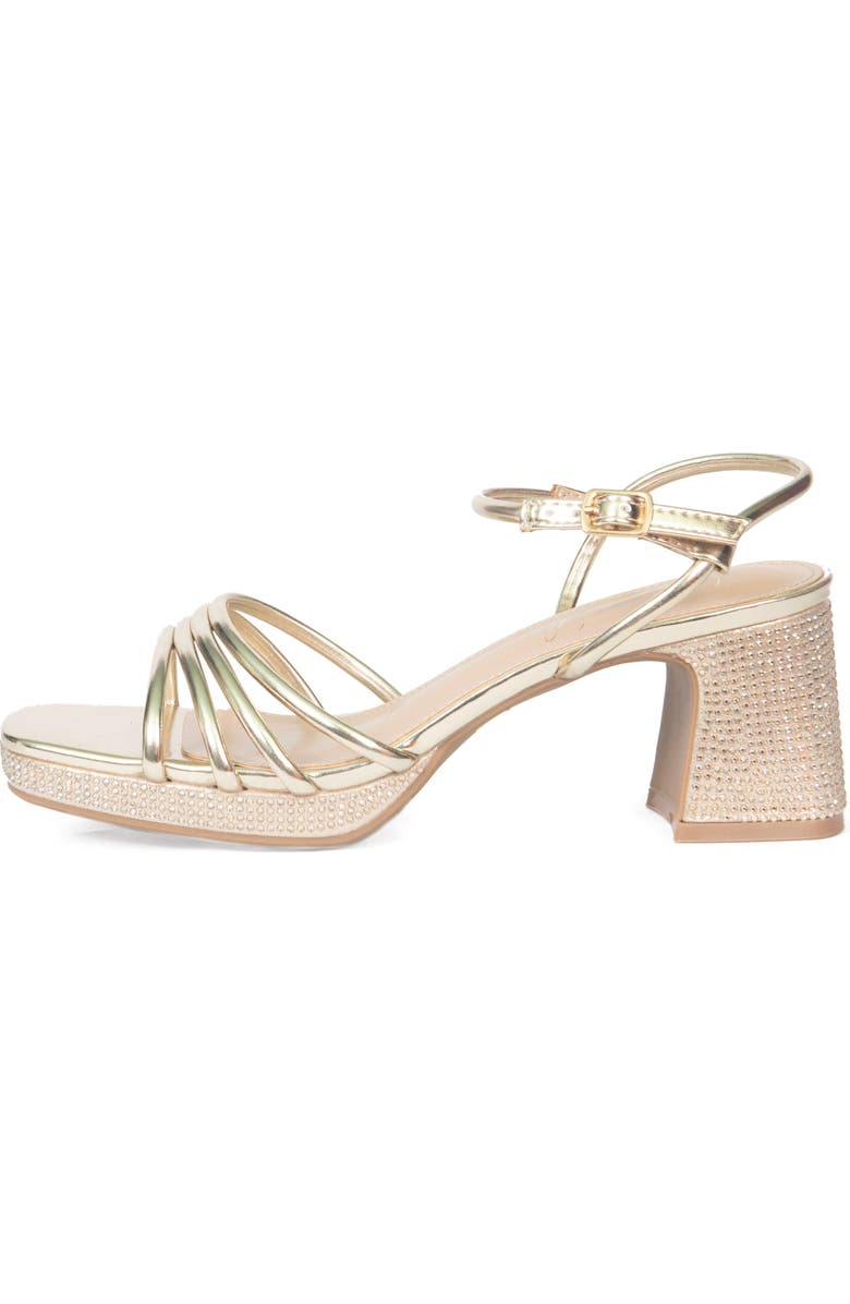 Lauren Lorraine Janie Sandals, Alternate, color, Gold